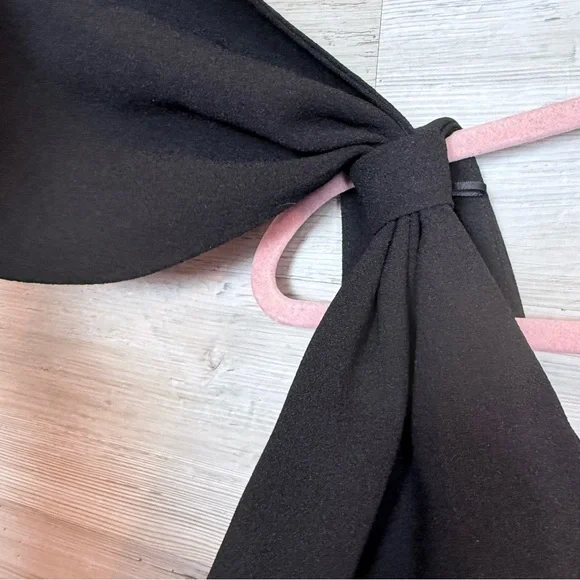 NWT Dress The Population Tiffany One-Shoulder Midi Dress in Black - Large - Picture 7 of 11